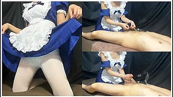 Exclusive Maids Lotion Gauze Handjob And Glans Torture videos