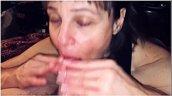 Pov Mature Hot Wife Sucking Cock While I Ask Questions And Film videos