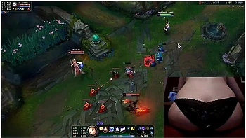 Vibrating Buttplug Fail And Feeding League Of Legends #10 Luna videos