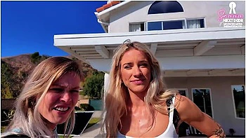 Stalking Our New Neighbor We Find Out He Has A Huge Dick - Sammmnextdoor - Dakota Lyn - Vince Karter videos