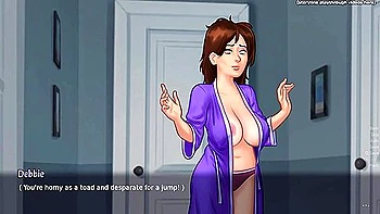 First Sex With Stepmom. Virgin Stepson Creampies Her Pussy - Summertime Saga V21.0.0 - #65 videos