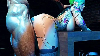 Sexy Robot Chick Wants Dick In Her Ass videos