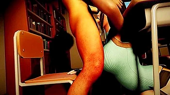 Lara Blowjob Under The Table Parody With Tomb Raider videos