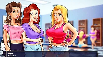 Summertime Alpha Bitch Fucked In Locker - Claustrophobic Sex With Car Toon videos