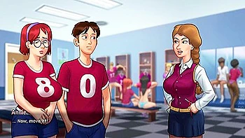 I Show Off My Huge Cock And Jenny With Large Tits Grabs My Dick Summertime Saga (jenny, Debbie, Anon)) With Car Toon videos