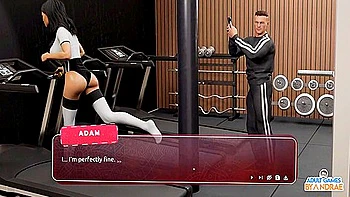 : Flirty Emma In The Gym - Sex Coach: Hot Yoga videos