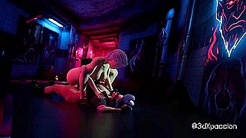 Car Toon In Busty Shemale Bonny Fucks Sexy Girl Raw In Dark Cyberpunk Corner Hardcore Anal & Deep Throat videos