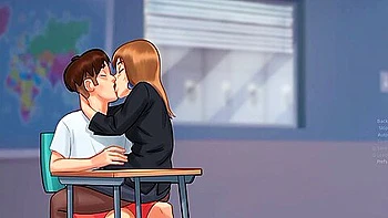 Car Toon And French Teacher In Sneaky Link With My Summertime Saga Gameplay) videos