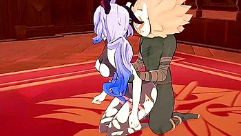 Ganyu De Genshin Impact Es Fol Da Muy Rico En La Oficina De Jeans With Verified Amateurs videos