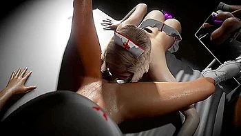 Anime Hentai - Nurses Eats Pussy As A Robot Dildo Fucks Her videos