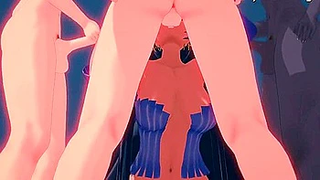 Anime Hentai In Kuroinus Olga Gets Herself A Bukkake Makeover videos