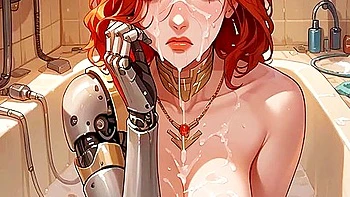 Car Toon In Sex Machine Robot-woman Ai Generated videos