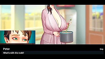 Bete In House In When Fater Was Not Present In Summertime Saga With Car Toon videos