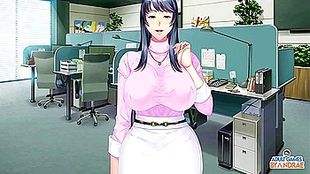 Anime Hentai And Big Boss - I Wanna Fuck My Busty Boss videos