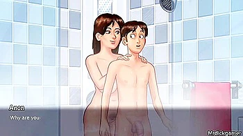 Busty Milf Jerks Her Stepson In The Shower Creampies Sex - Car Toon videos