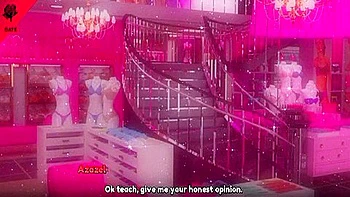 Naughty Student 18+ Azazel Blows Her Professor At The Mall! With Car Toon videos