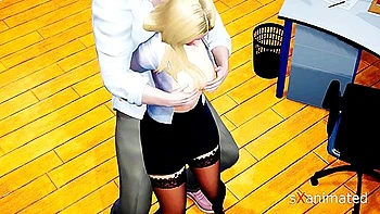 I Fuck My Secretary Hard Against The Desk videos