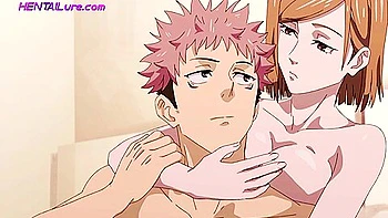 Anime Hentai And Car Toon - No Escape From Rough Sex - A Passionate Fantasy - Nobara Needs A Break But Itadori Wont Stop videos