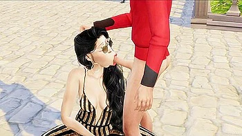 Hailey Rose And Car Toon In Test Video videos