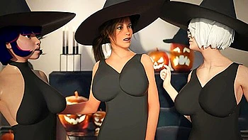 Hermione Granger, Spider Gwen And Lara Craft - Fggb Has Sex With Futas 2b, , Lady , Juno videos