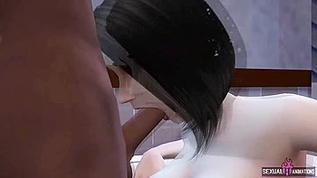 Black Guy With Huge Cock Fucks White Girl With Huge Tits - Sexual Hot Animations videos