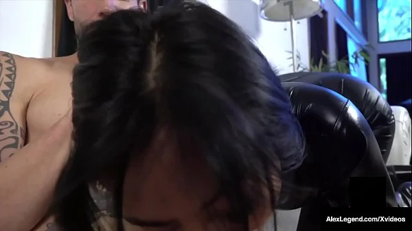 Here Kitty Kitty! Young Asian Ember Snow Gets Fat Cock In Cat Suit! videos