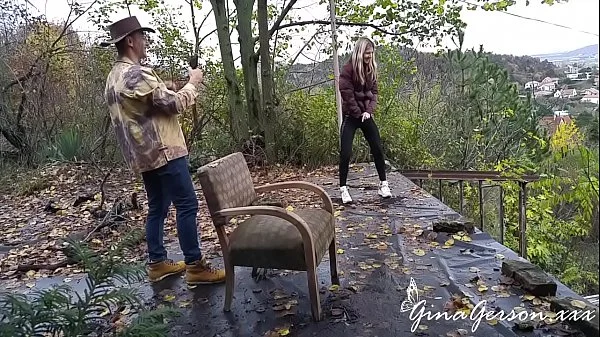 Backstage outdoor hardcore videos