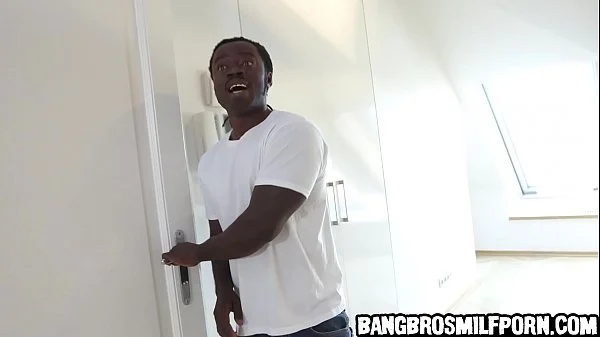 Two hot busty milfs suck a big black dick videos