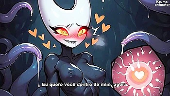 Hollow Knight Gozando No Pau De Um Humano - Hentai Joi Punheta Guiada videos