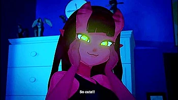 Sexy Meru The Succubus Fucks In The Bedroom With A Classmate videos