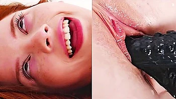 Redhead Girl Ahegao Orgasm During Tentacle Sex videos