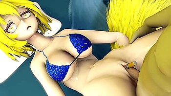 Unusual Girl In Bikini Fucks With A Young Guy In The Bedroom videos