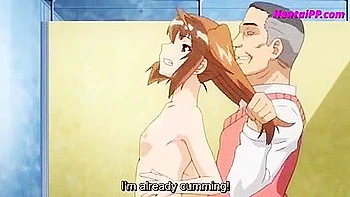 My sister gives an old man a hand job and blowjob in the bathroom, makes him ejaculate, and makes him cum inside her! videos