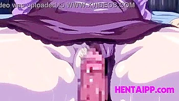 She takes out her big tits and plays with her dick, then puts it in cowgirl position and cums inside her. videos