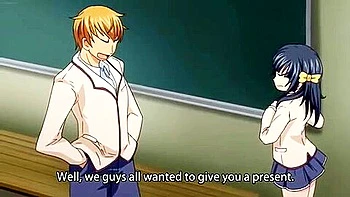 It is reviewed in the classroom and it is put in and out of the mouth and ejaculate in the mouth and creampie videos