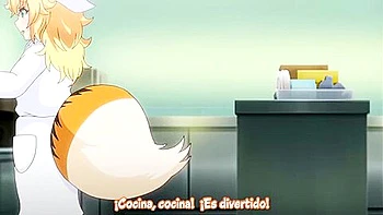 She lets out a pleasurable moan as the men's penises are inserted into her. videos