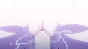 A beautiful girl in a uniform gets all the boys in a swimsuit in the toilet and ejaculates in her mouth. videos