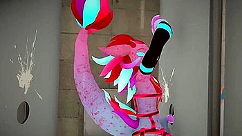 Protogen Gets Fucked In The Bathroom (7mins) Toasterbottom videos