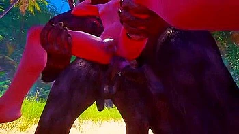 Double Furry Anal For Tight Ass Slender videos