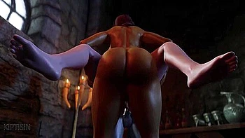 Two Futanari Elfs Fuck Juicy Redhead Warrior Babe 2 videos