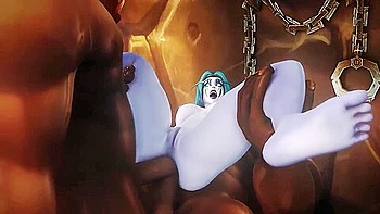 Ziahna Takes 2 Orcs In Her Ass videos