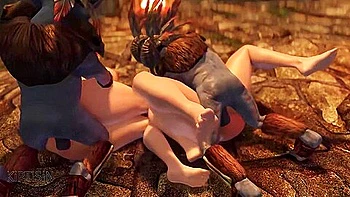 Juicy Curvy Sluts Are Fucked By Two Hard Cocks Of Rieklings 2 videos