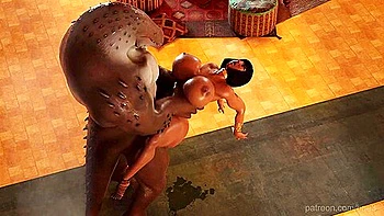 Queen Opala Vs Lizardman videos