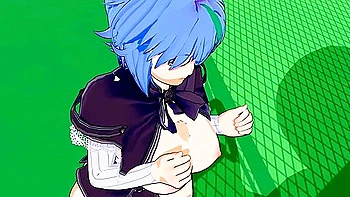 High School Dxd - Xenovia Quarta Fucks After Caught Masturbating videos