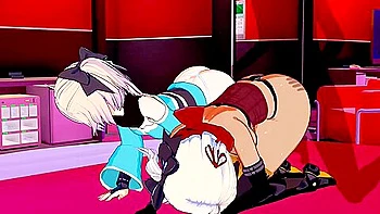 Fate;grand Order - Okita Souji X Okita Souji (alter) Threesome videos