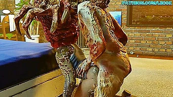 Fighting Off A Parasite Zombie videos