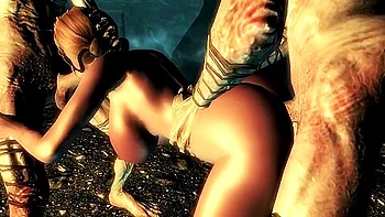 Andrea Gang Banged By Falmers A Skyrim Story videos
