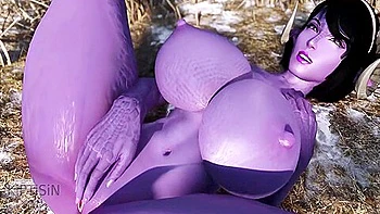 Curvy Dragon Masturbates Alone In The Forest videos