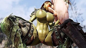 Adorable Orc Warrior Enjoys Nordic Warriors Big Dick 1 videos