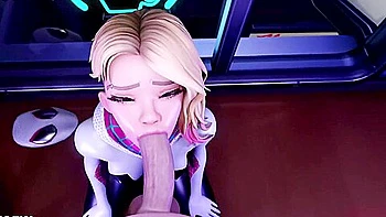 Spider Gwen Blowjob videos